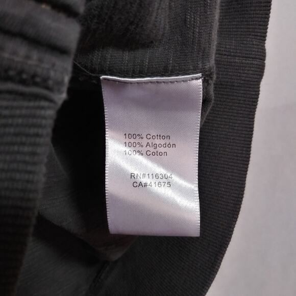 Vintage Y2k Converse All Star Slub Cotton Full Zip Hoodie Grey  Size L - Picture 7 of 10